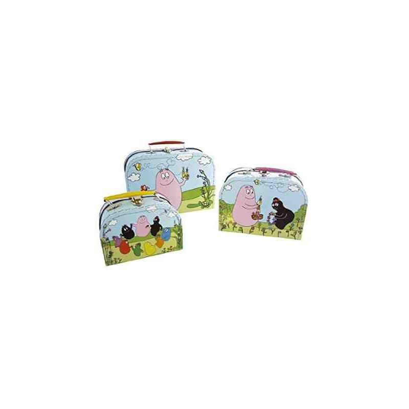 SET 3 MALETAS  BARBAPAPA