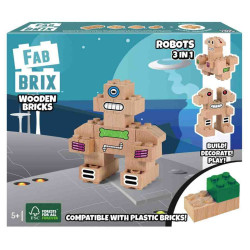 ROBOTS 16pcs.(Comp.Lego)