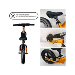 BICICLETA 1,9Kg.18meses-5años DORADA