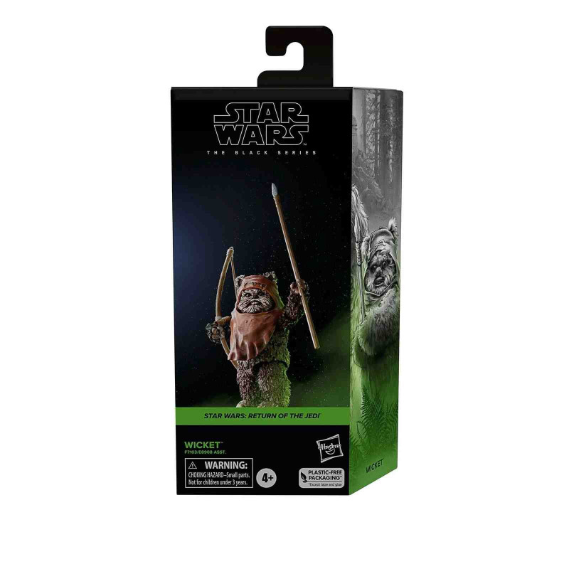 WICKET W. WARRICK FIG.15 Cm STAR WARS RETURN OF THE JEDI THE BLACK SERIES Hasbro