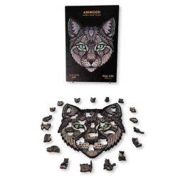 PUZZLE DE MADERA GATO 150 pcs. Aniwood