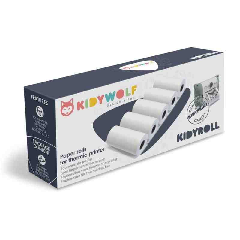 PAPEL TERMICO KIDYROLL (5 rollos)