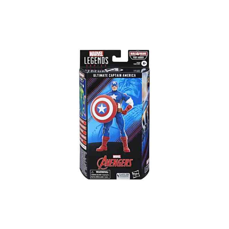 ULTIMATE CAPITAN AMERICA FIGURA 15 CM CLASSIC COMIC MARVEL LEGENDS Hasbro