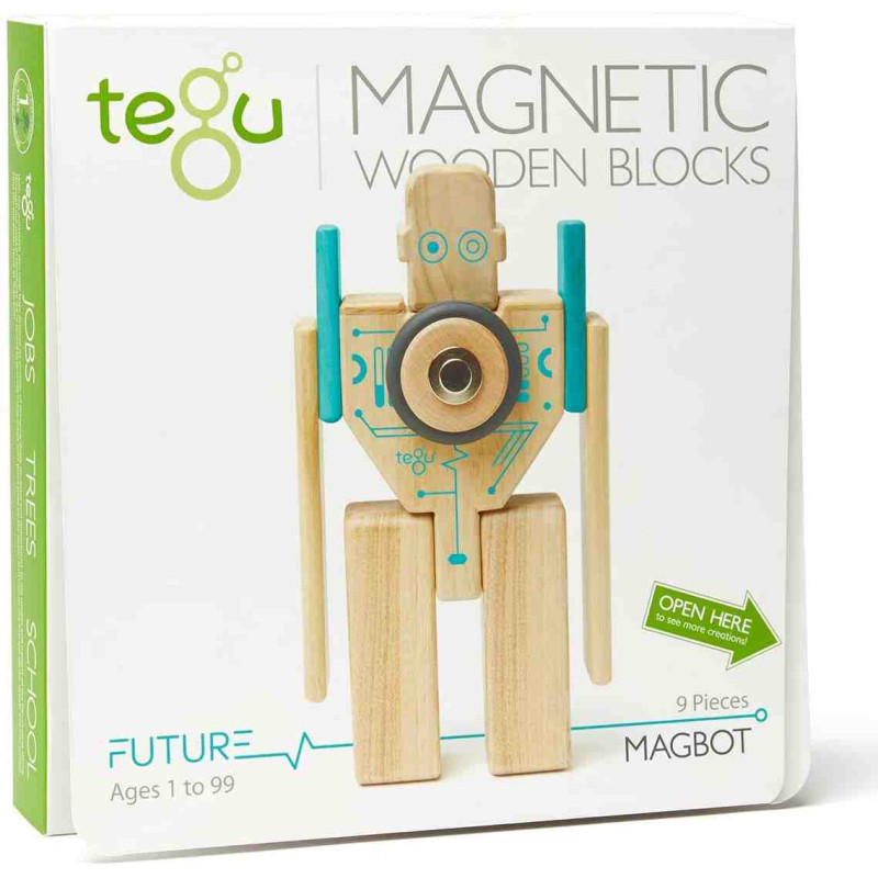 MAGBOT(Magnetic Wooden Blocks)