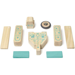 MAGBOT(Magnetic Wooden Blocks) TEGU