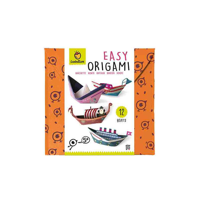 EASY ORIGAMI  BARQUITOS