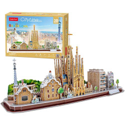 CITY LINE: BARCELONA  3D 186 PCS.