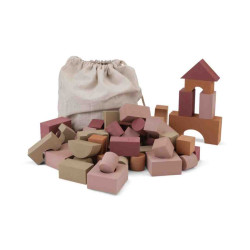 BLOCS CONSTRUCCIO FOAM VINTAGE 80pcs.