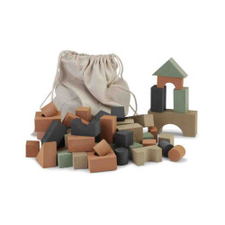 BLOCS CONSTRUCCIO FOAM FOREST 80pcs.