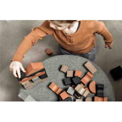 BLOCS CONSTRUCCIO FOAM FOREST 80pcs.