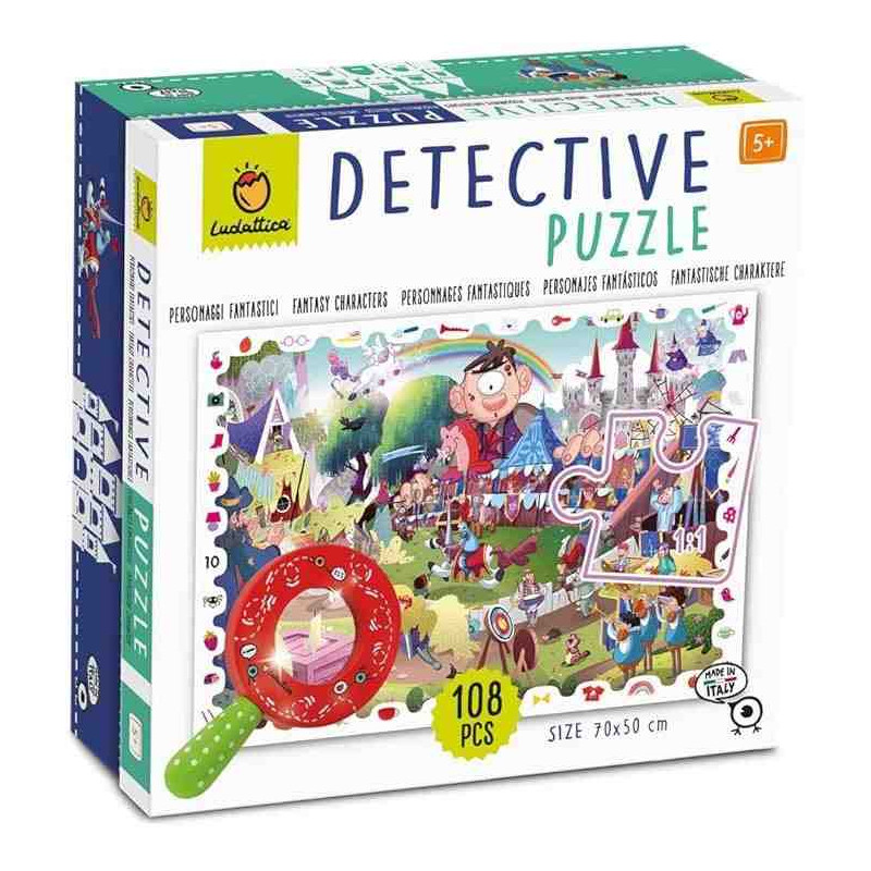 PERSONATGES FANTASTICS DETECTIU 108p.- Ludattica