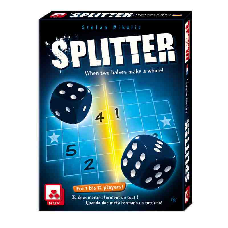 SPLITTER INTERNACIONAL (Roll & Write) Mercurio