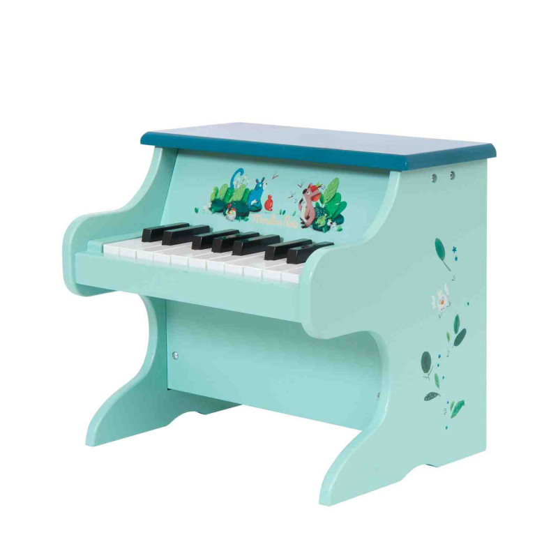 PIANO INFANTIL DE MADERA  JUNGLA