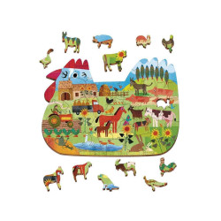 WOODY PUZZLE - LA GRANJA