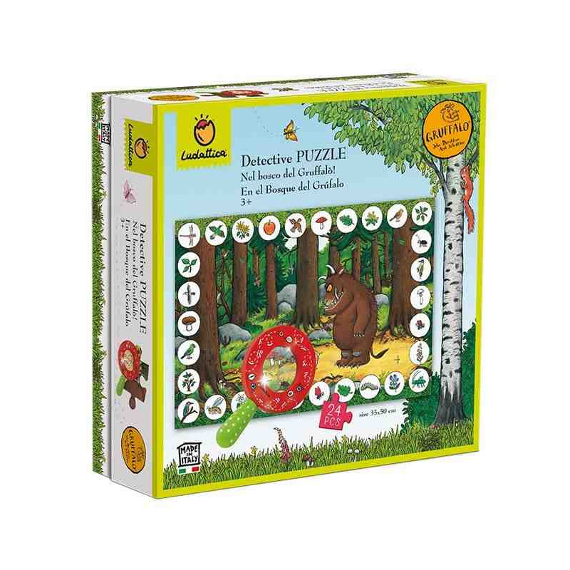 DETECTIVE PUZZLE-EN EL BOSQUE DE GRUFALO