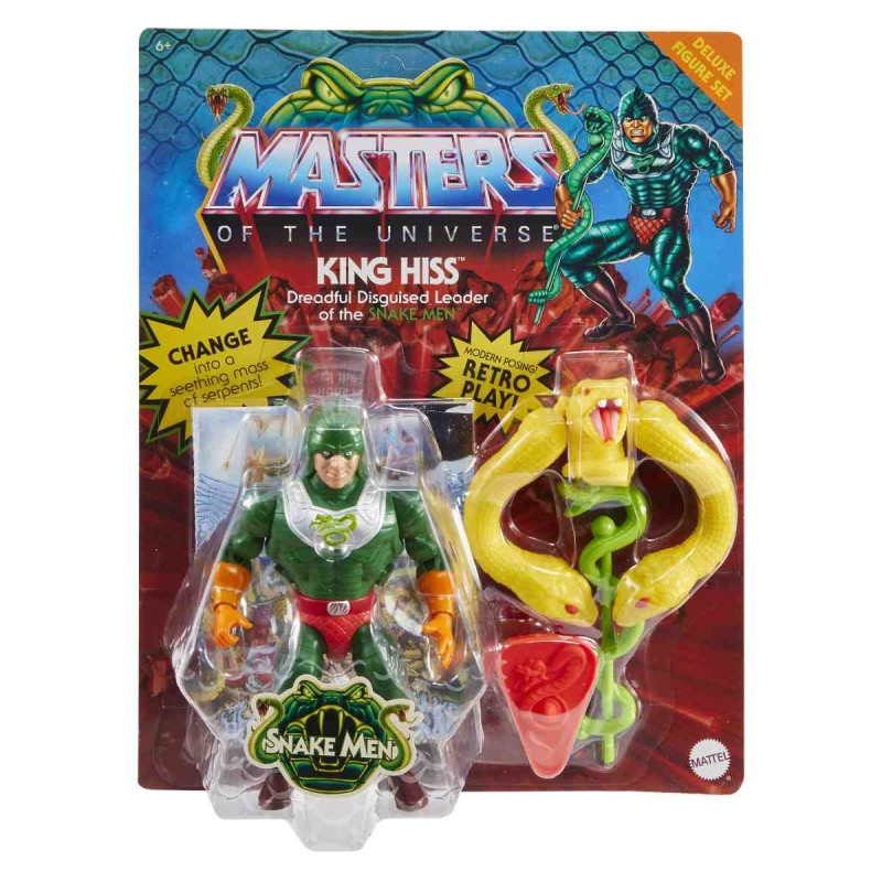 KING HISS FIG 14 CM MASTERS DEL UNIVERS