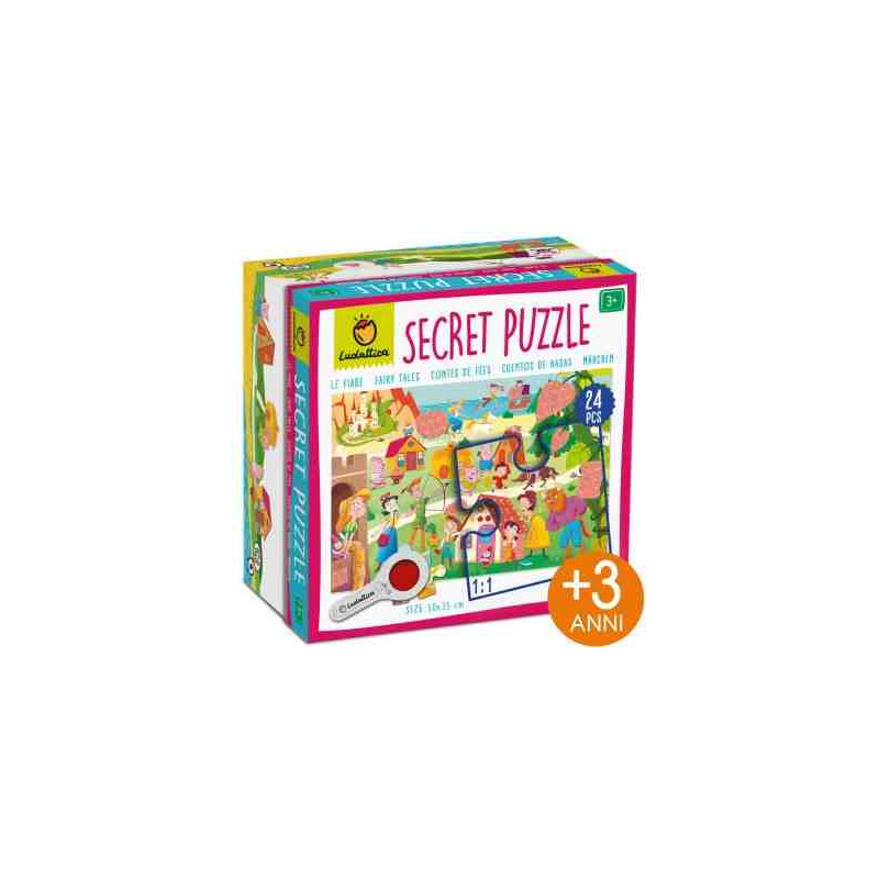 SECRET PUZZLE Somnis de fades 24 Pcs. Ludattica