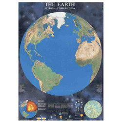 PUZZLE "GLOBO TERRA" FLUORESCENT 1000PC.