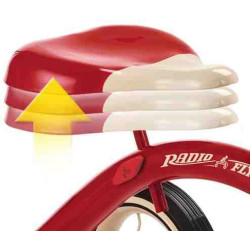 CLASSIC RED TRICICLE 12") Radio Flyer