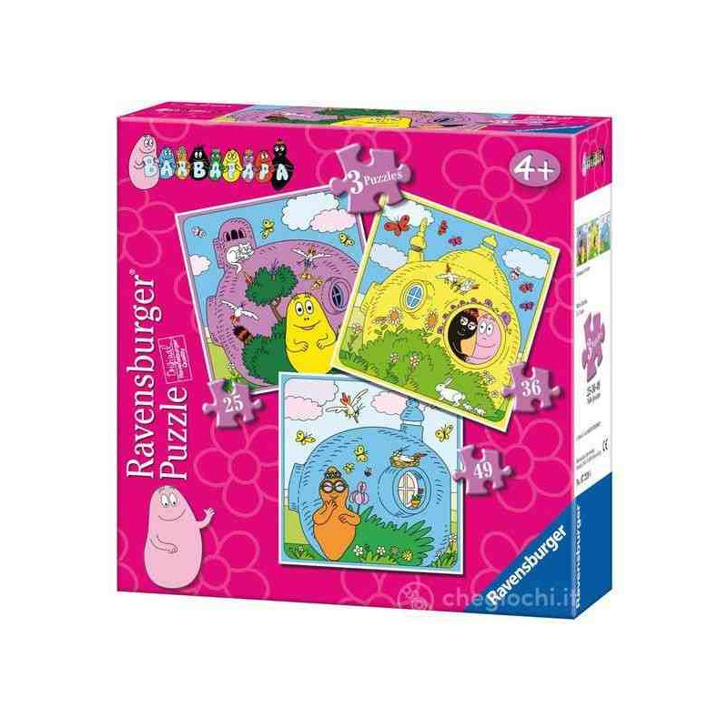 BARBAPAPA 3 PUZLES B Puzzle Ravensburger