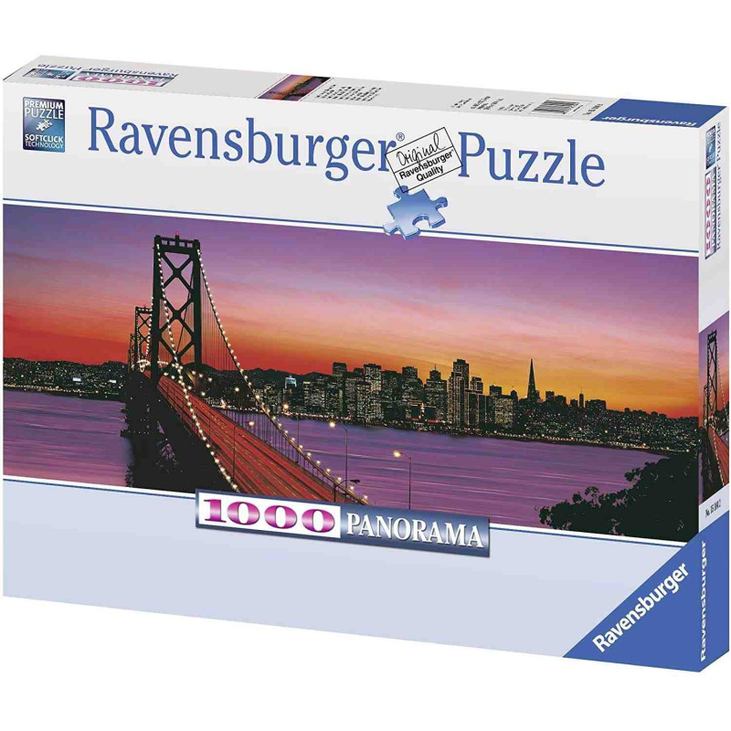 SAN FRANCISCO 1000 PCS.PANORAMIC Puzzle Ravensburger