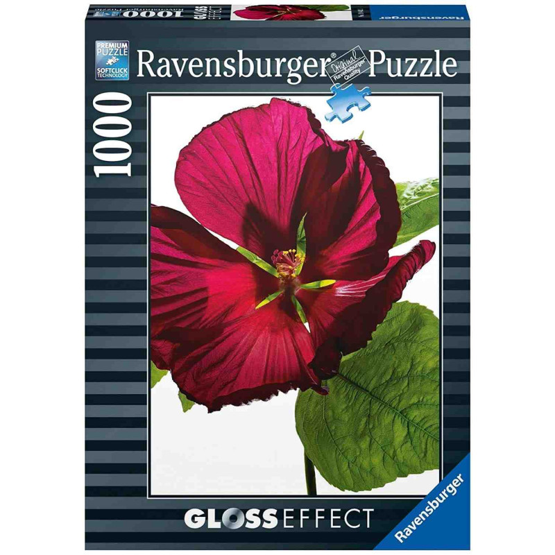 FLOR HIBISCUS GLOSS EFFECT 1000 PCS Puzzle Ravensburger