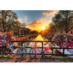 BICICLETES A AMSTERDAM 1000 PCS. Puzzle Ravensburger