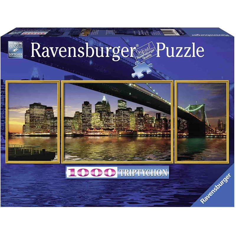 SKYLINE NEW YORK 1000 PCS.PANORAMIC  Puzzle Ravensburger