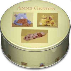 ANNE GEDDES 3X1000 PCES. CAIXA RODONDA MET.