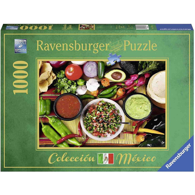 SALSES PICANTS  COLECCIO MEXICO 1000 PCS. Puzzle Ravensburger