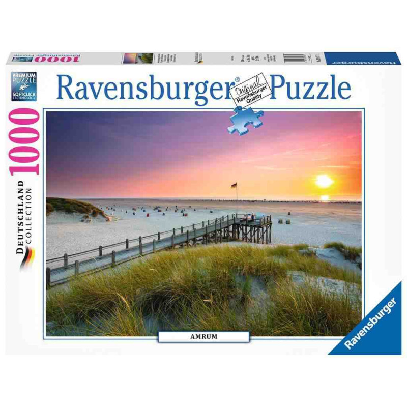 EL CAPVESPRE DAMUNT AMRUM 1000 PCS Puzzle Ravensburger