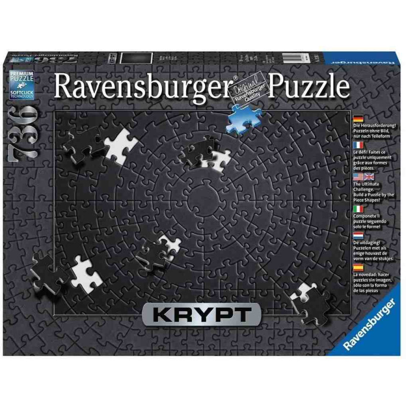 KRYPT BLACK 736pces. RAVENSBURGER