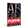 GRAN POSTER D`ENGANXINES ALFABET POPPIK 1600 STICKERS