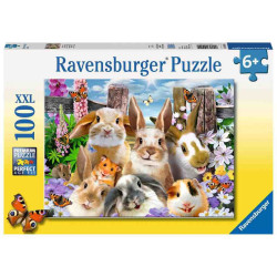 SELFIE DE CONILLETS 100 PCS Puzzle Ravensburger