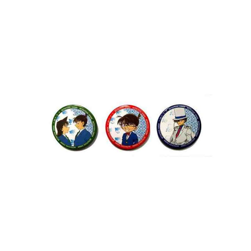 TRES CHAPAS DETECTIVE CONAN