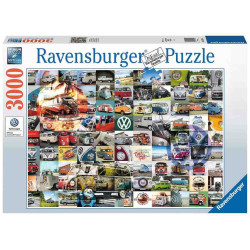 99 MONUMENTOS VW BULLI 3000 PCS. Puzzle Ravensburger