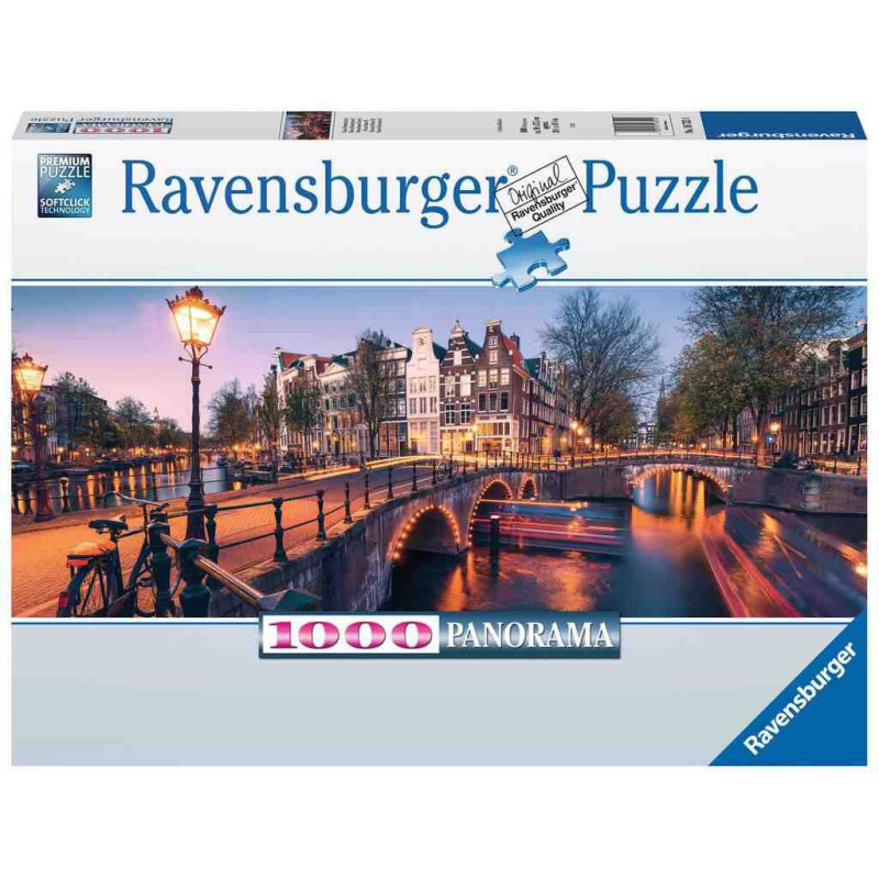 EVENING IN AMSTERDAM 1000p. Puzzle Ravensburger