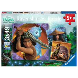 RAYA PUZZLE 3X49 pcs. Puzzle Ravensburger