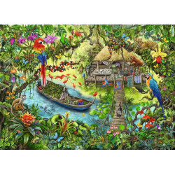 ESCAPE KIDS JUNGLE  368 PCS. Puzzle Ravensburger