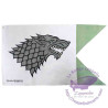 Bandera Casa Stark Juego de Tronos