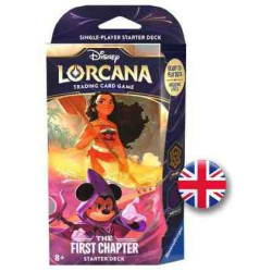 STARTER DECK THE FIRST CHAPTER AMBER & AMETHYST(Lorcana)English