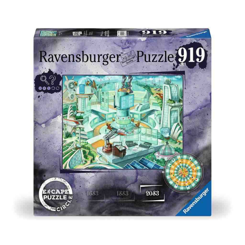 ESCAPE PUZZLE THE CIRCLE  ANNO  2083 - 919 pcs. Puzzle Ravensburger