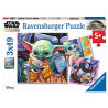 THE MANDALORIAN:BABY YODA 3X49p. Puzzle Ravensburger