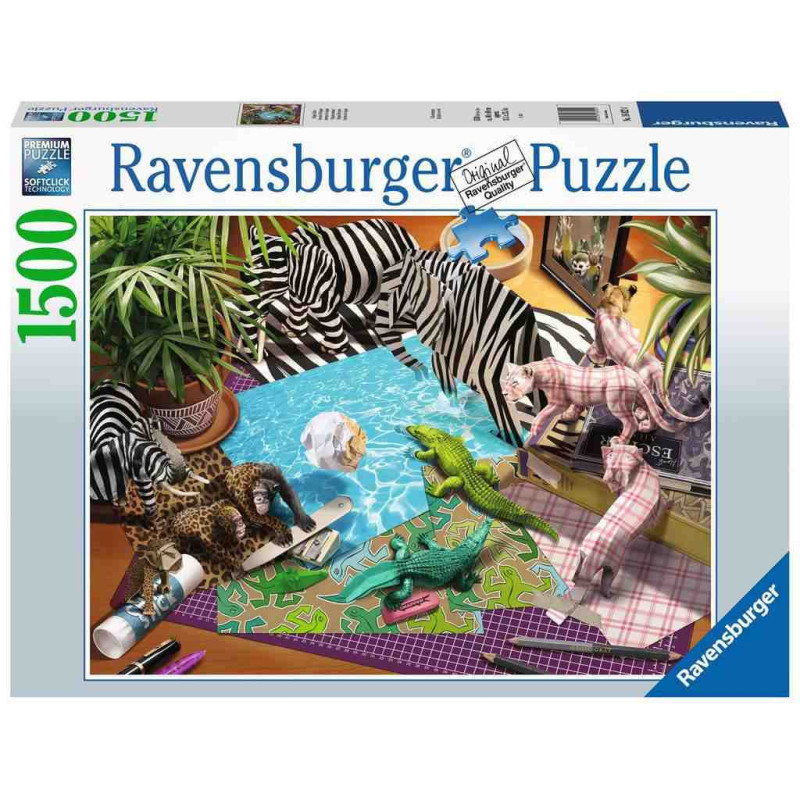 AVENTURA DE ORIGAMI 1500pcs. Puzzle Ravensburger