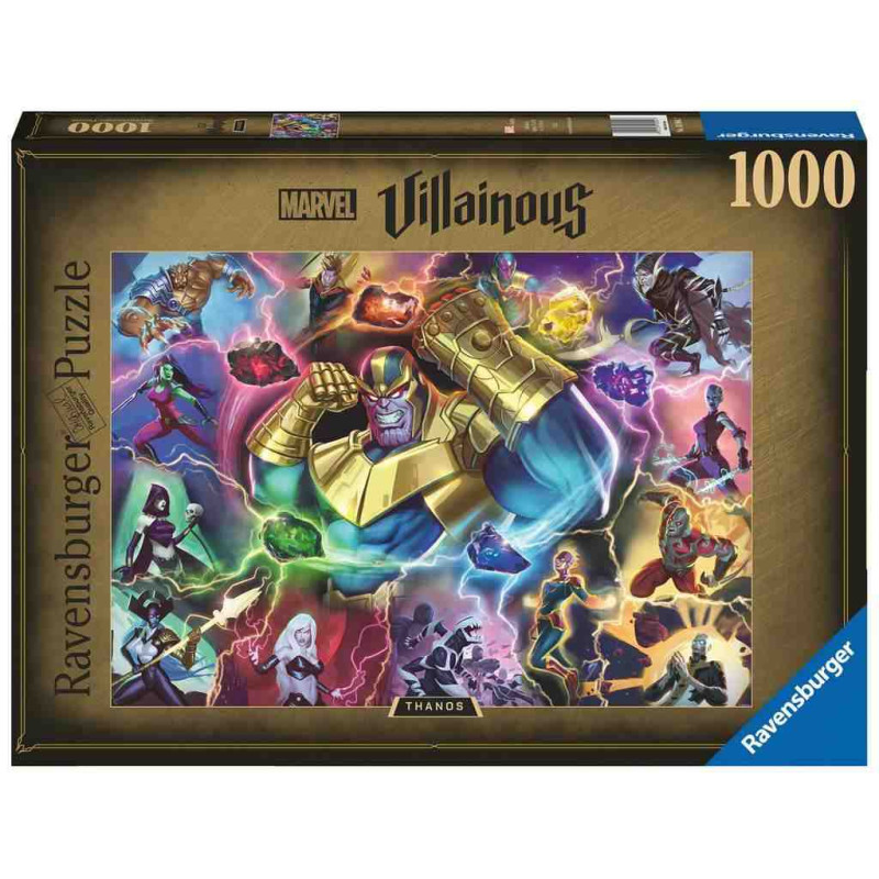 THANOS VILLANOS MARVEL 1000pcs. Puzzle Ravensburger