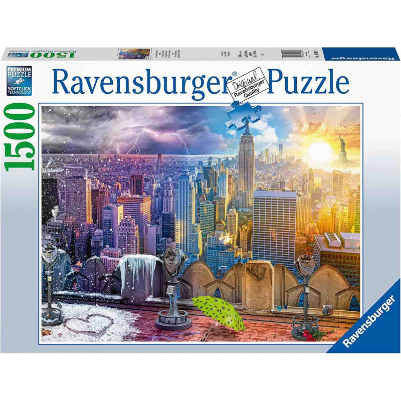 LES ESTACIONS DE NOVA YORK 1500pcs. Puzzle Ravensburger