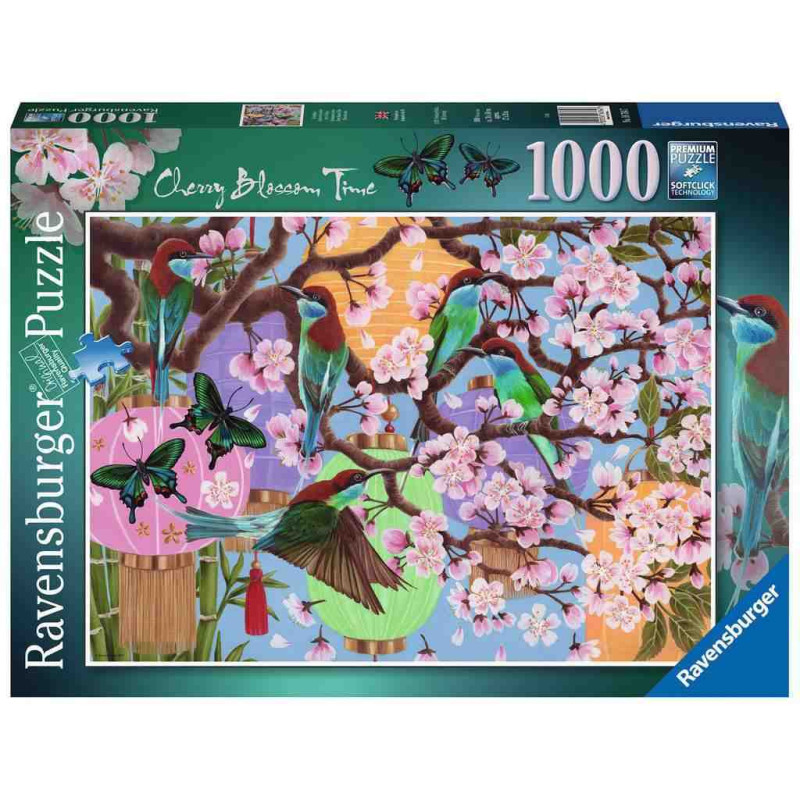 FLORS DE CIRERE 1000pcs. Puzzle Ravensburger