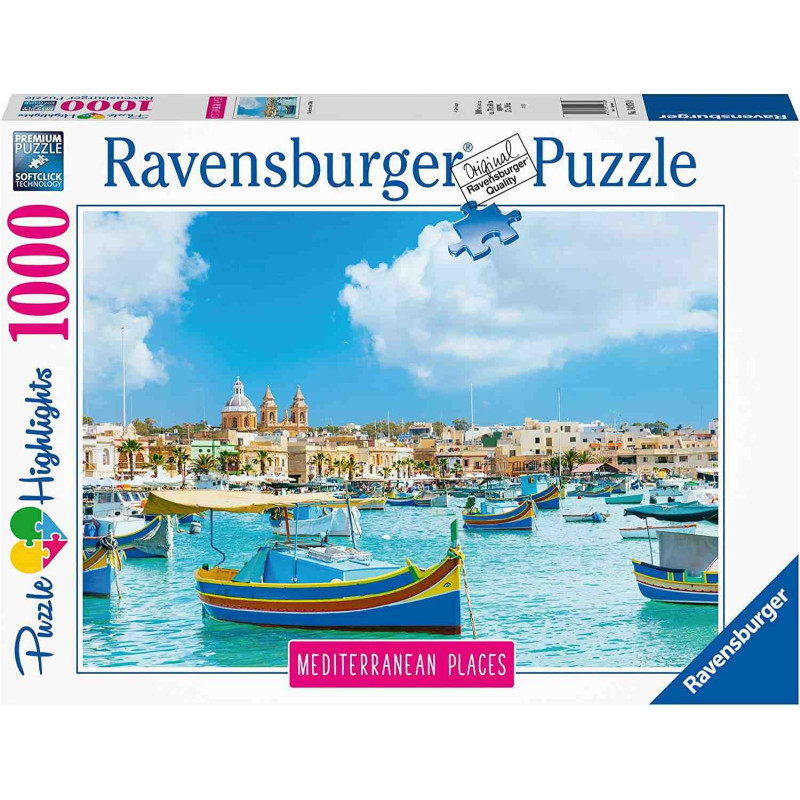 MALTA MEDITERRANIA 1000pcs. Puzzle Ravensburger