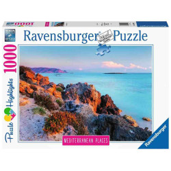 GRECIA MEDITERRANIA 1000pcs. Puzzle Ravensburger