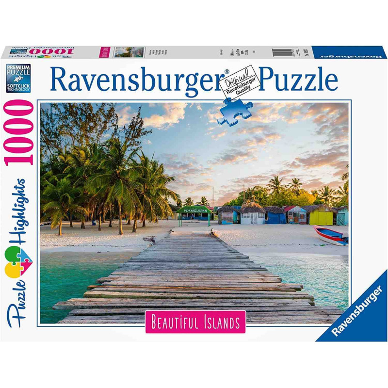 ILLA DEL CARIB 1000pcs. Puzzle Ravensburger